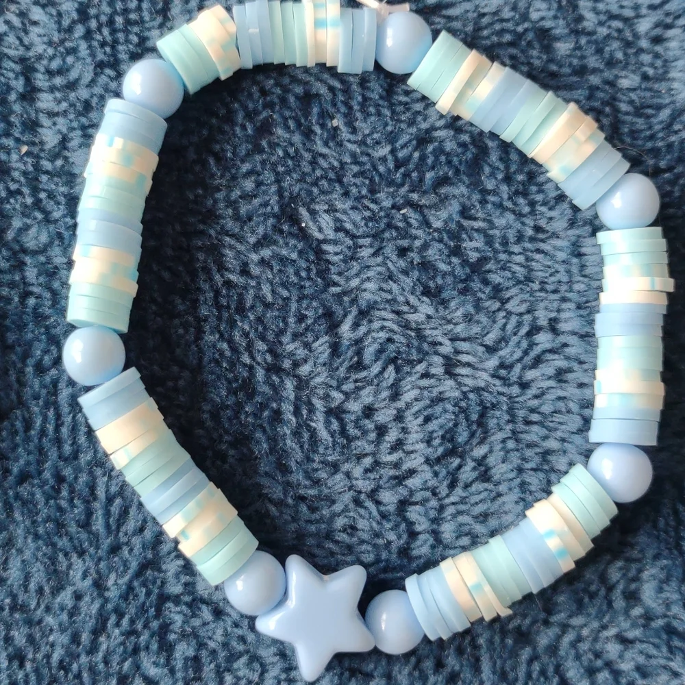 Colorful Kids Beaded Bracelets Set